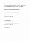 Research paper thumbnail of Using one-dimensional modeling to analyze the influence of the use of biodiesels on the dynamic behavior of solenoid-operated injectors in common rail systems: Results of the simulations and discussion