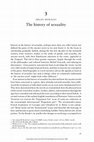 Research paper thumbnail of The history of sexuality