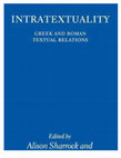 Research paper thumbnail of Intratextuality: Greek and Roman Textual Relations