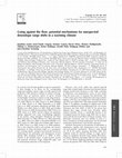 Research paper thumbnail of Going against the flow: potential mechanisms for unexpected downslope range shifts in a warming climate