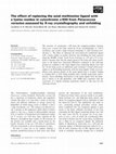 Research paper thumbnail of The effect of replacing the axial methionine ligand with a lysine residue in cytochrome c-550 from Paracoccus versutus assessed by X-ray crystallography and unfolding