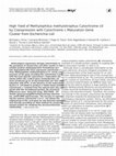 Research paper thumbnail of High Yield of Methylophilus methylotrophus Cytochrome c″ by Coexpression with Cytochrome c Maturation Gene Cluster from Escherichia coli