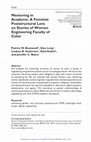 Research paper thumbnail of Mentoring in Academe: A Feminist Poststructural Lens on Stories of Women Engineering Faculty of Color