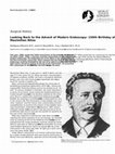 Research paper thumbnail of Looking Back to the Advent of Modern Endoscopy: 150th Birthday of Maximilian Nitze