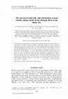 Research paper thumbnail of The survival of semi-wild, wild and hatchery-reared Atlantic salmon smolts of the Simojoki River in the Baltic Sea