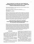 Research paper thumbnail of Tipos e doses de calcário nas características agronômicas de Panicum maximum Jacq. cv. Tobiatã em função dos métodos de aplicação