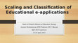 Research paper thumbnail of Scaling and Classification of Language Learning Smart Applications