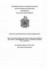 Research paper thumbnail of Protocolo multicentrico mortalidad neonatal hospitalaria octubre 2012(1)