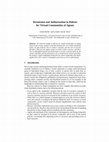 Research paper thumbnail of Permission and Authorization in Policies for Virtual Communities of Agents