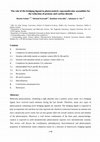 Research paper thumbnail of The role of the bridging ligand in photocatalytic supramolecular assemblies for the reduction of protons and carbon dioxide