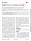 Research paper thumbnail of Complete Genome Sequence of Listeria monocytogenes Strain DPC6895, a Serotype 1/2b Isolate from Bovine Raw Milk