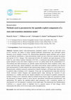 Research paper thumbnail of Methods used to parameterize the spatially-explicit components of a state-and-transition simulation model