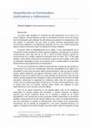 Research paper thumbnail of Despoblación en Extremadura (indicadores y reflexiones) (2014)