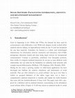 Research paper thumbnail of Social Software: Facilitating Information, Identity and Relationship Management