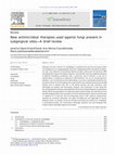 Research paper thumbnail of New antimicrobial therapies used against fungi present in subgingival sites—A brief review