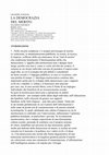 Research paper thumbnail of INTRODUZIONE a «La democrazia del merito» (2016)