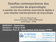 Research paper thumbnail of Desafios contemporâneos dos currículos de arquivologia: a questão dos documentos arquivísticos digitais e suas relações interdisciplinares da arquivologia