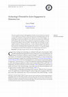 Research paper thumbnail of Archaeology’s potential for active engagement in dementia care