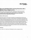 Research paper thumbnail of Ensuring Self-Regulated Learning Outcomes with a MOOC & CLIL Project in K-12