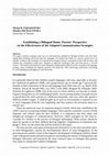 Research paper thumbnail of Establishing a bilingual home: Parents’ perspective on the effectiveness of the adopted communication strategies