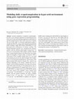 Research paper thumbnail of Modeling daily evapotranspiration in hyper-arid environment using gene expression programming