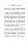 Research paper thumbnail of James Morgan, review of Doohee Lee, Luke-Acts and ‘Tragic History’: Communicating Gospel with the World (Tübingen: Mohr Siebeck, 2013) in Histos 8, June 2014.