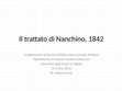 Research paper thumbnail of Il Trattato di Nanchino, 1842