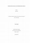 Research paper thumbnail of Internationalization as an entrepreneurial process