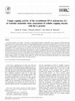 Research paper thumbnail of Unique capping activity of the recombinant RNA polymerase (L) of vesicular stomatitis virus: association of cellular capping enzyme with the L protein