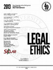 Research paper thumbnail of UP 2013 Legal Ethics Reviewer