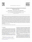 Research paper thumbnail of Antimony leaching from uncarbonated and carbonated MSWI bottom ash