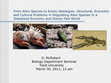 Research paper thumbnail of From Alien Species to Exotic Ideologies: Structural and Economic Problems in Regulating Invasive Species in a Globalized Economy and Disney-fied World, Biology Seminar, Trent U, Mar 2011