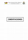 Research paper thumbnail of CIMENTACIONES