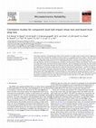 Research paper thumbnail of Correlation studies for component level ball impact shear test and board level drop test