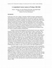 Research paper thumbnail of A Longitudinal Content Analysis of Weblogs: 2003-2004