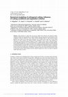 Research paper thumbnail of Numerical modelling of orthogonal cutting: Influence of cutting conditions and separation criterion