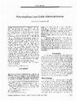 Research paper thumbnail of Polymorphous low grade adenocarcinoma