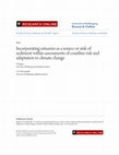 Research paper thumbnail of Incorporating estuaries as a source or sink of sediment within assessments of coastline risk and adaptation to climate change