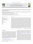 Research paper thumbnail of Trends in hydrometeorological conditions and stream water organic carbon in boreal forested catchments