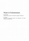 Research paper thumbnail of Water In Turkmenistan II