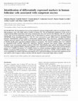 Research paper thumbnail of Identification of differentially expressed markers in human follicular cells associated with competent oocytes