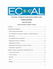 Research paper thumbnail of ECosociAL -Pesquisa de Coesão Social na América Latina Primeiros Resultados