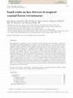 Research paper thumbnail of Land crabs as key drivers in tropical coastal forest recruitment