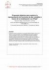 Research paper thumbnail of Propuesta didáctica para explorar la representación de funciones de dos variables a través de la modelización con iPads®