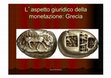 Research paper thumbnail of L'aspetto giuridico della monetazione: Grecia MariaCristinaMolinari