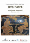 Research paper thumbnail of JEU ET GENRE La Tour-de-Peilz, 7-8 avril 2016