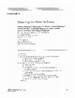 Research paper thumbnail of Measuring Ion Fluxes in Sperm