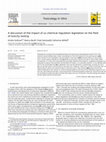 Research paper thumbnail of A discussion of the impact of us chemical regulation legislation on the field of toxicity testing