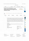 Research paper thumbnail of Design and development of GUI based model for fault diagnosis of induction motor