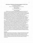 Research paper thumbnail of Ant 6055 Subjectivity and Personhood  2016